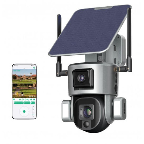 Smart 4G-sikkerhedskamera til byggepladser og mere – PZT Camera CAM1071 nu i Danmark